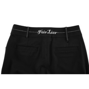 STITCH LOGO STRAIGHT-FIT PANTS