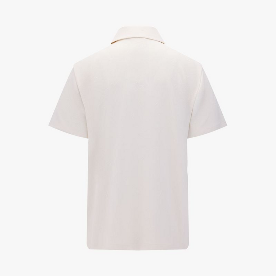 MEN'S LETTERING JACQUARD T-SHIRT