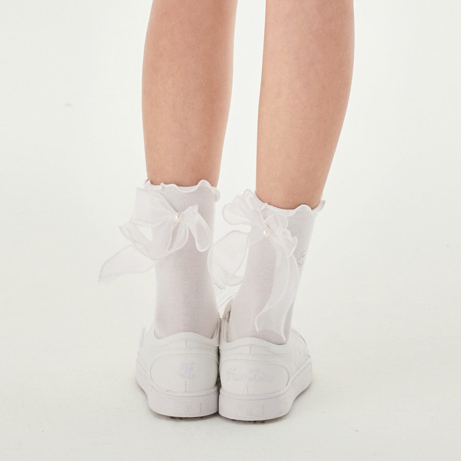 ORGANZA ANKLE SOCKS