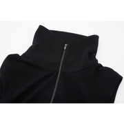 HALF ZIP-UP VEST