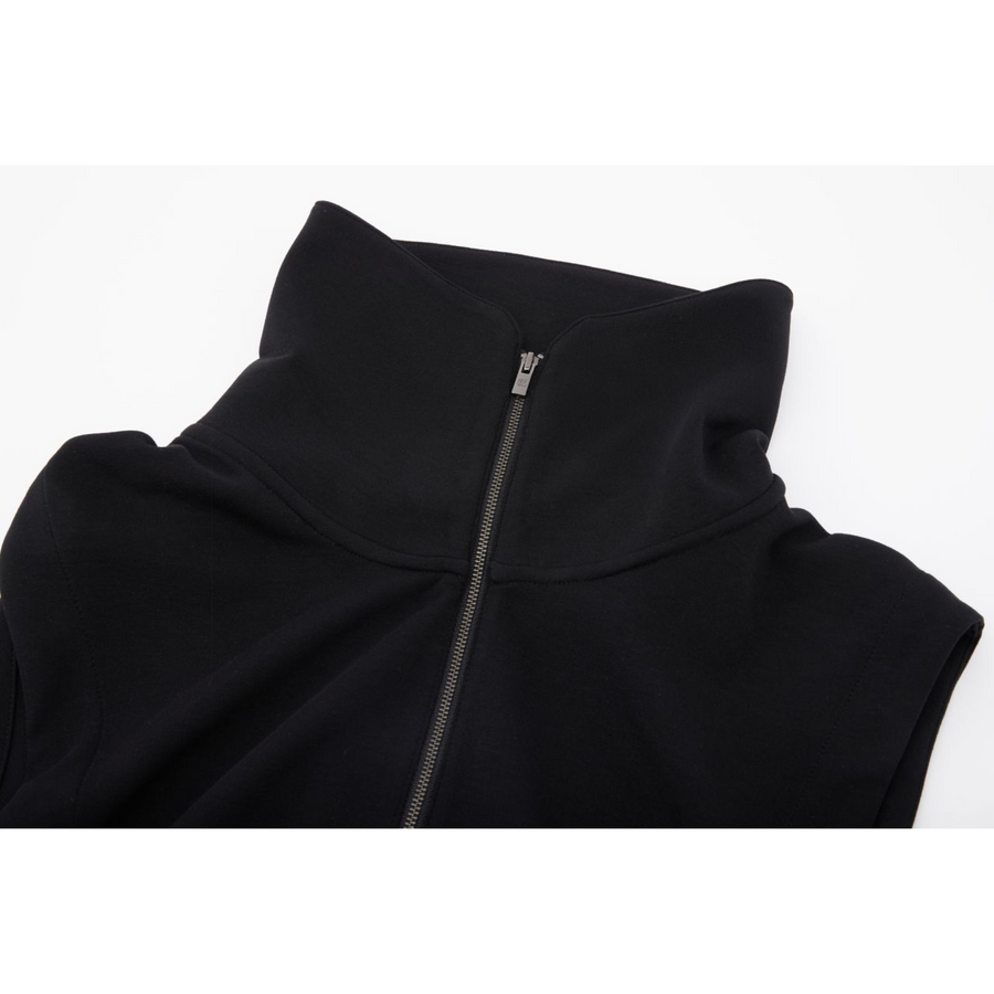 HALF ZIP-UP VEST