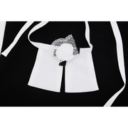 DETACHABLE CORSAGE SLEEVELESS KNIT