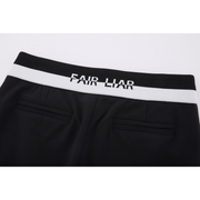 BANDED STRAIGHT PANTS