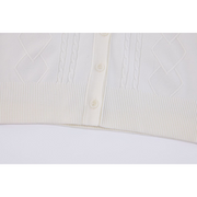 DOUBLE LAYER V-NECK CARDIGAN
