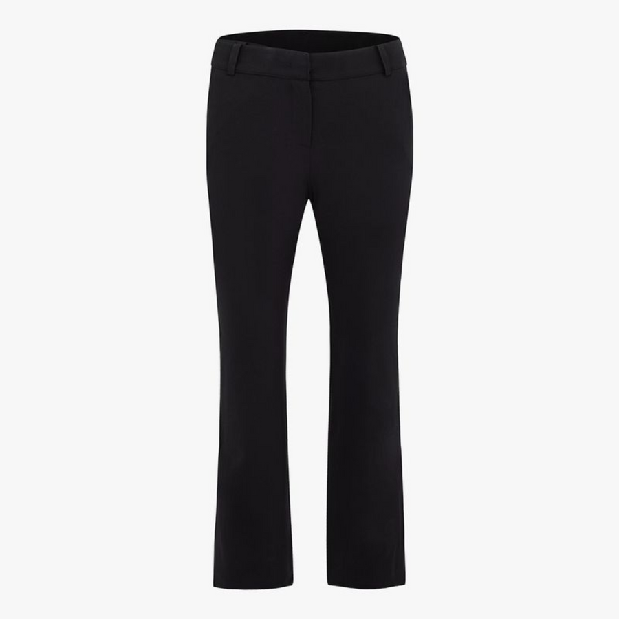 HIGH WAIST BACK SLIT BOOTCUT PANTS