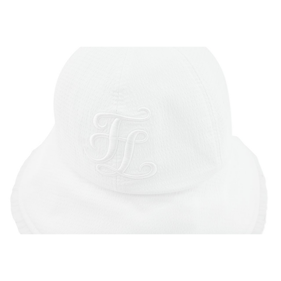 RUFFLE BONNET HAT