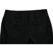 RIBBON POCKET BOOTCUT PANTS