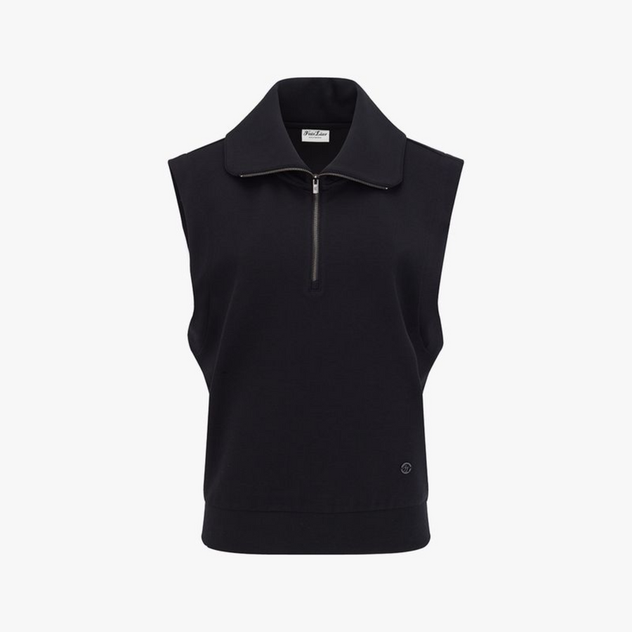HALF ZIP-UP VEST