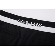 BANDED STRAIGHT PANTS