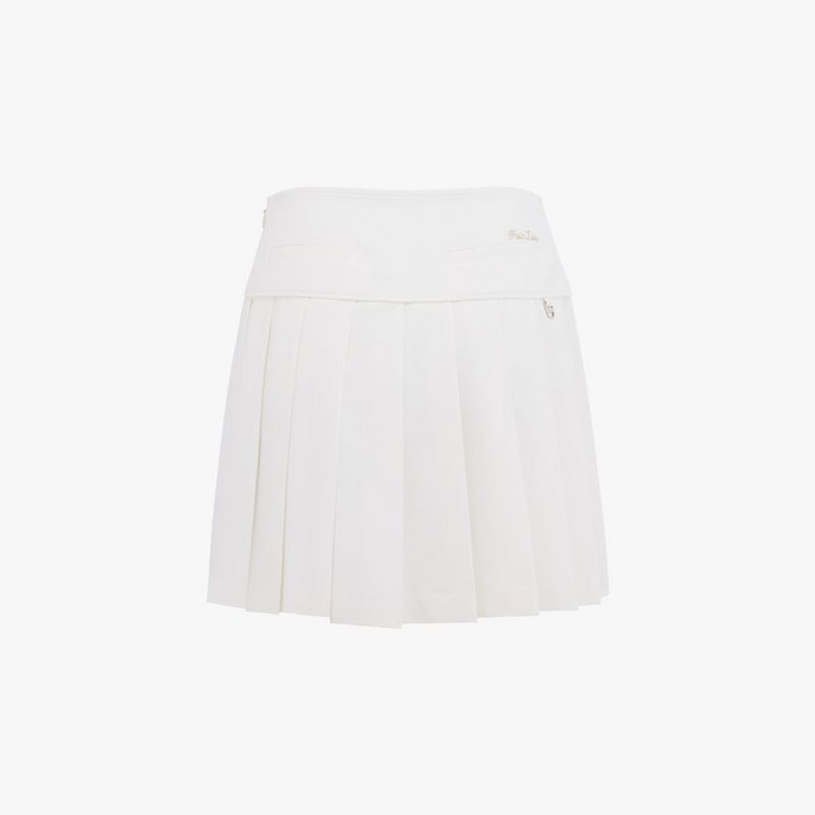 WIDE PERFORMANCE PLEATED SKIRT