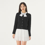 PEARL RIBBON CARDIGAN