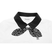 PATTERN RIBBON DETACHABLE T-SHIRT
