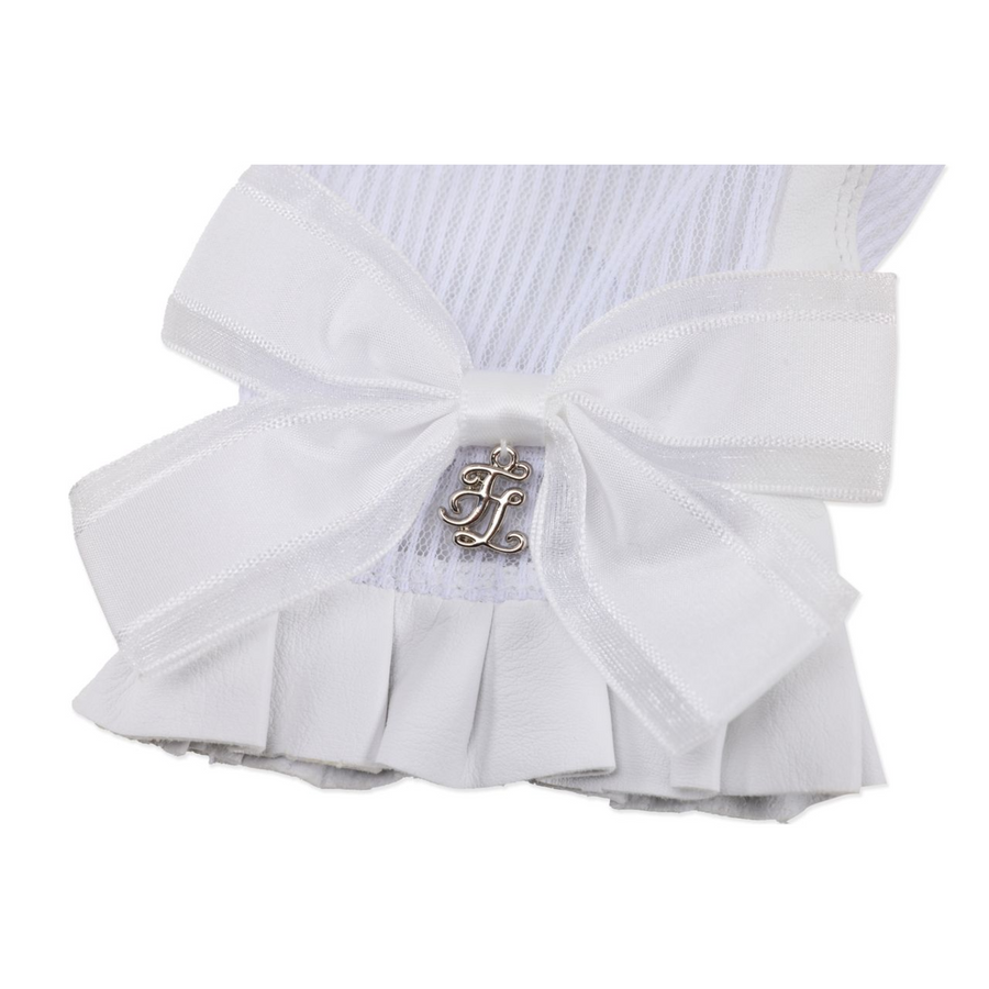 LAMBSKIN LACE RIBBON GLOVES