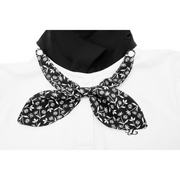 PATTERN RIBBON DETACHABLE T-SHIRT