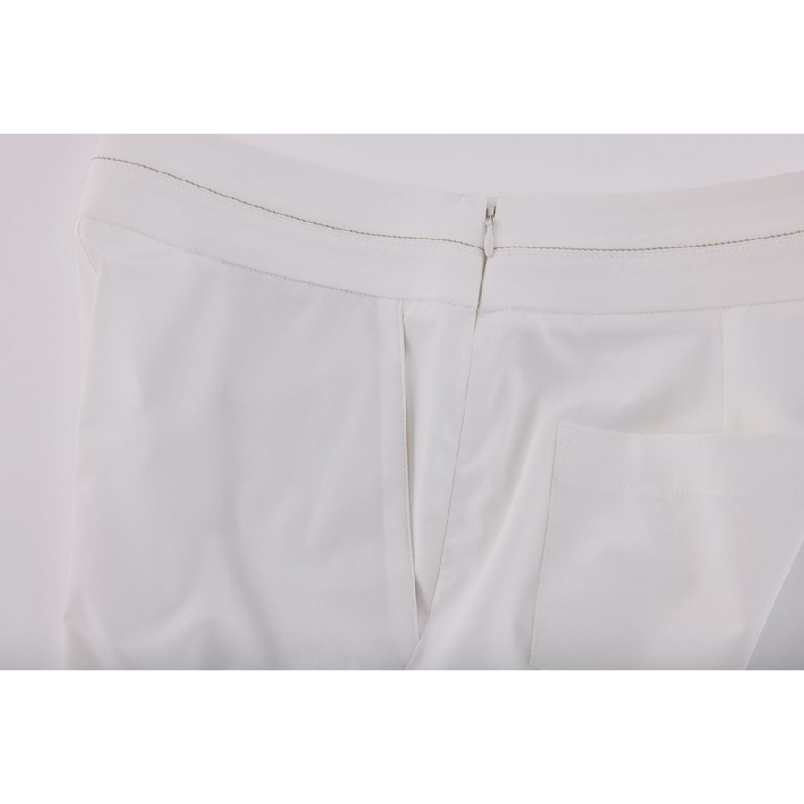 HIGH-WAIST STRETCH BOOTCUT PANTS