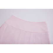 WIDE PERFORMANCE PLEATED SKIRT