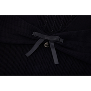RIBBON SHIRRING KNIT