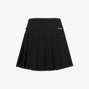 UNBALANCED PLEATED SKIRT