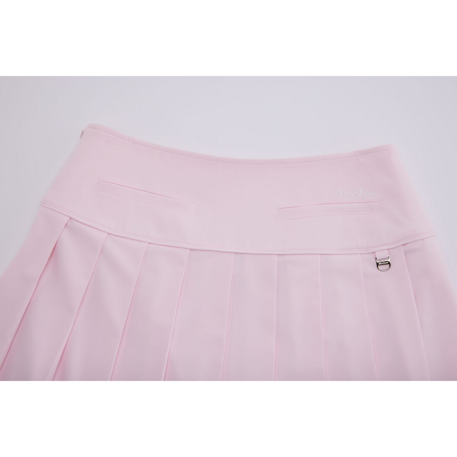 WIDE PERFORMANCE PLEATED SKIRT