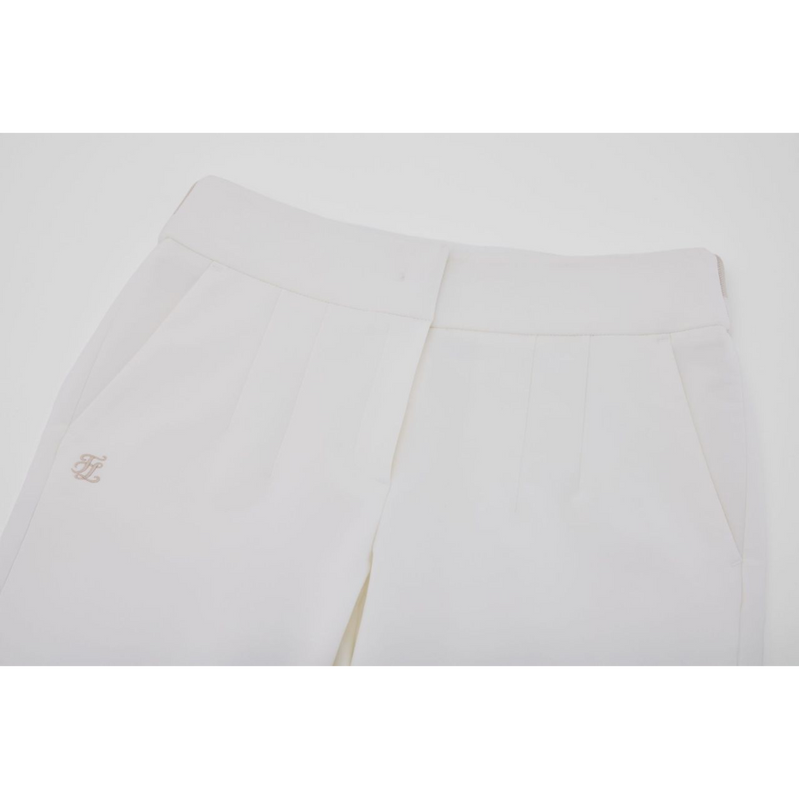 BANDED STRAIGHT PANTS