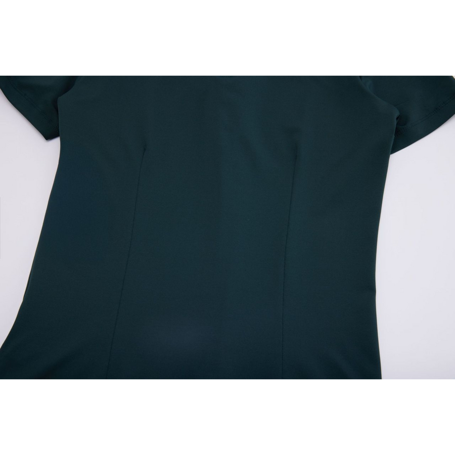 FRONT SHIRRING T-SHIRT