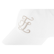ORGANZA RIBBON LOGO CAP