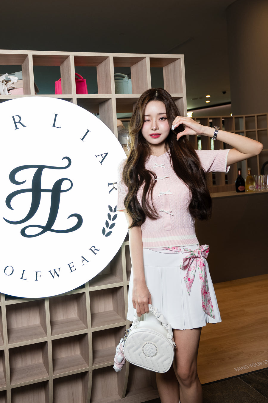 [SINGAPORE EXCLUSIVE] ORCHID SCARF SET SKIRT