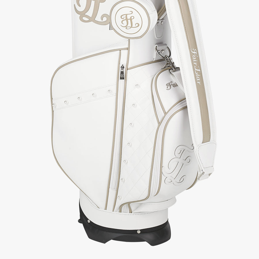 PEARL QUILTED STAND BAG