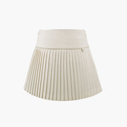 [FL SIGNATURE] PEARL BEAD FLARE PLEATED SKIRT
