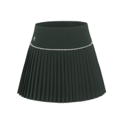 [FL SIGNATURE] PEARL BEAD FLARE PLEATED SKIRT
