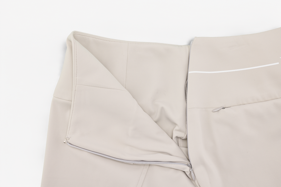CUT SLIM FIT SKIRT