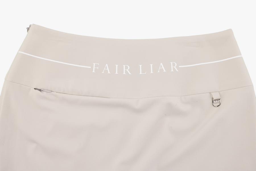 CUT SLIM FIT SKIRT
