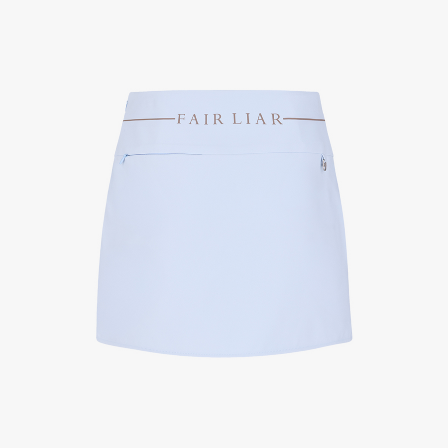 CUT SLIM FIT SKIRT