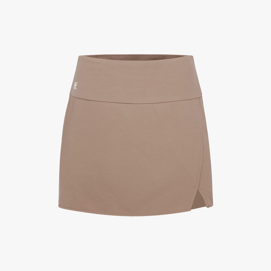 CUT SLIM FIT SKIRT