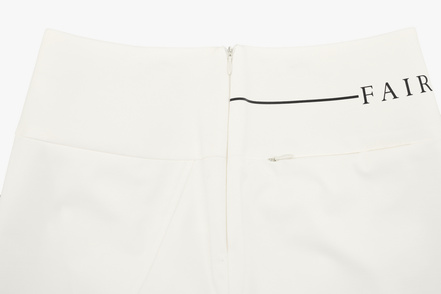 CUT SLIM FIT SKIRT