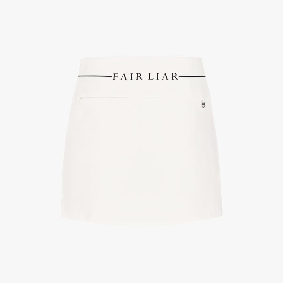 CUT SLIM FIT SKIRT