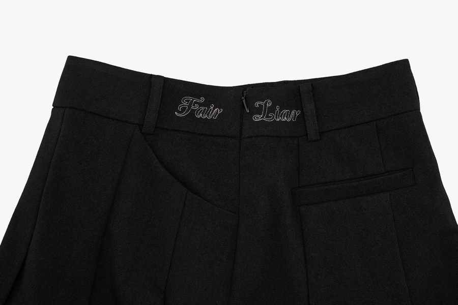 PLEATS PANTS SKIRT