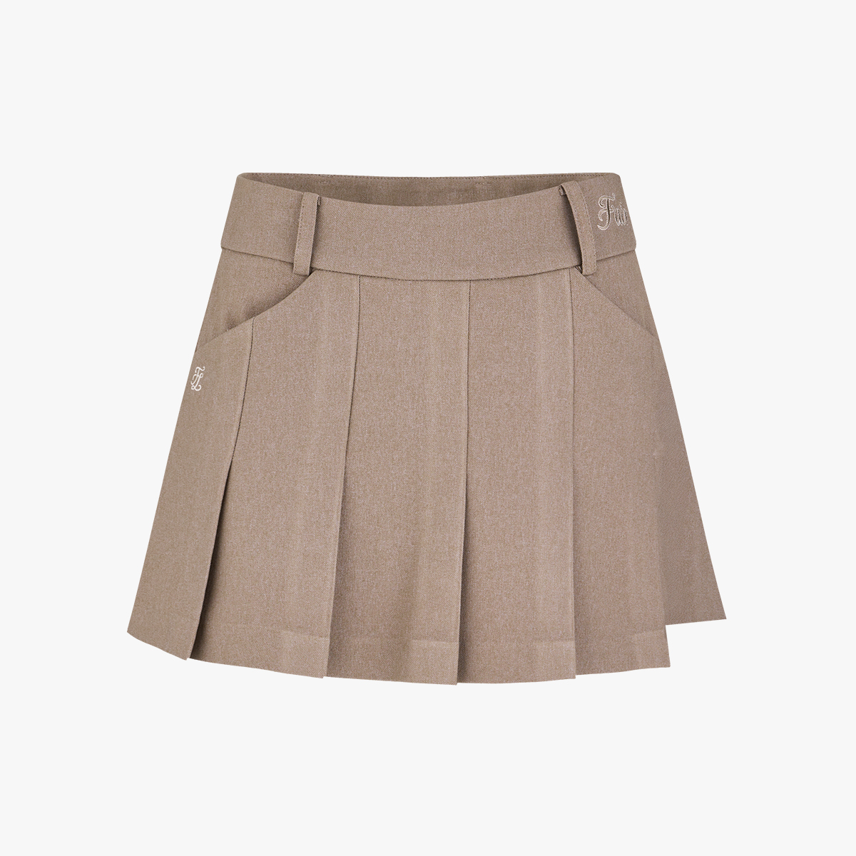 PLEATS PANTS SKIRT