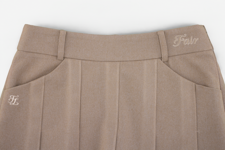 PLEATS PANTS SKIRT