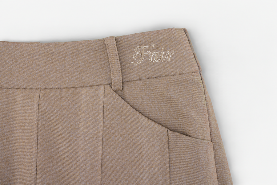 PLEATS PANTS SKIRT