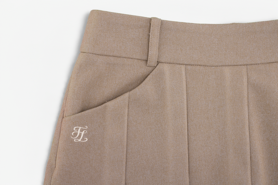 PLEATS PANTS SKIRT