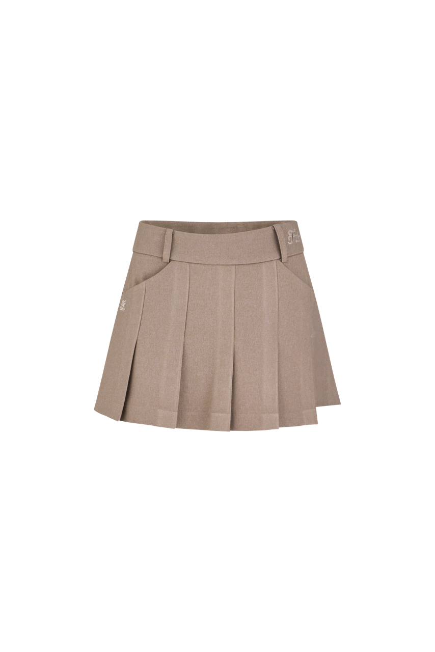 PLEATS PANTS SKIRT