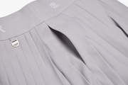 PIQUE PLEATS SKIRT