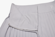 PIQUE PLEATS SKIRT