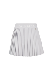 PIQUE PLEATS SKIRT