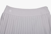 PIQUE PLEATS SKIRT