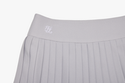 PIQUE PLEATS SKIRT