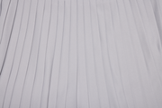 PIQUE PLEATS SKIRT