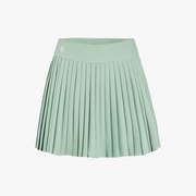 PIQUE PLEATS SKIRT