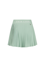 PIQUE PLEATS SKIRT